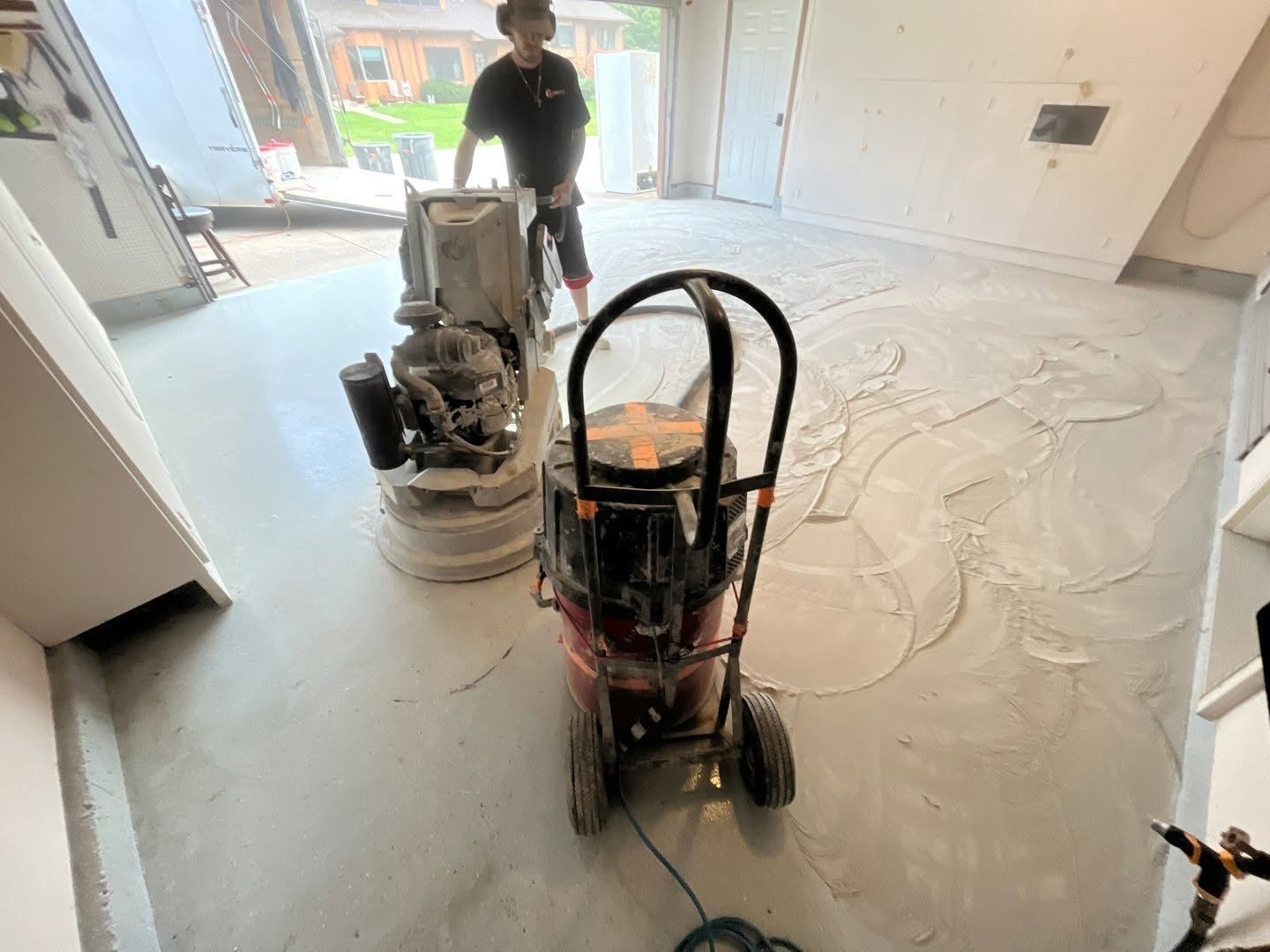 Concrete Surface Preparation project by Shoreline Coatings
